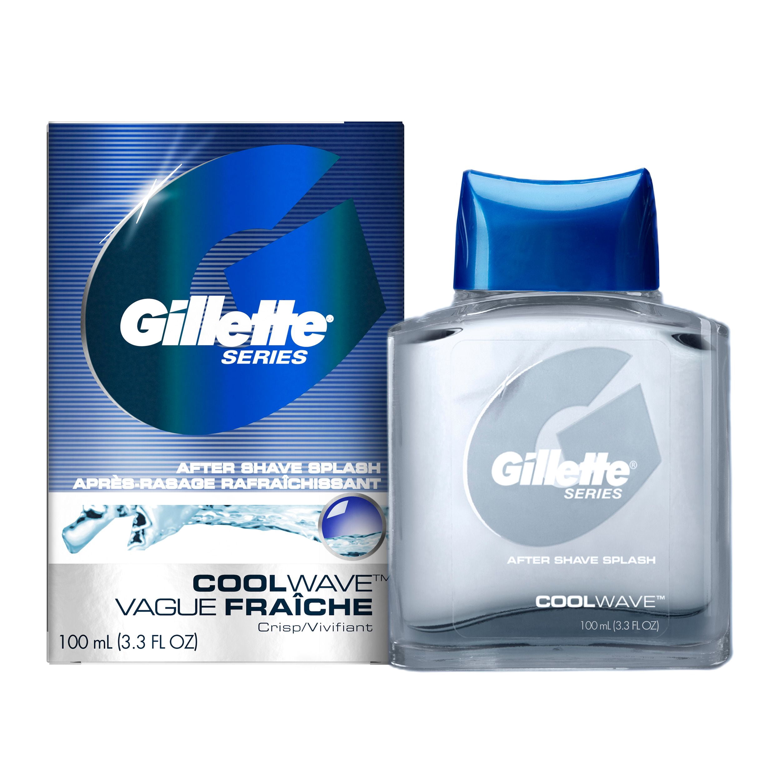 Gillette Series Lotion après-Rasage pour Hommes, Rafraîchit et Hydrate, Parfum Vague Fraîche