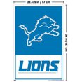 thumbnail image 2 of NFL Detroit Lions - Logo 21 Wall Poster, 22.375" x 34", 2 of 4