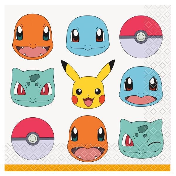 Unique Industries' Pokémon Luncheon Napkins, 16ct