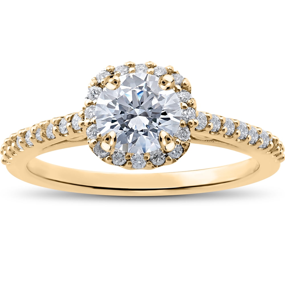 1/3ct Diamond Madison Cushion Halo Engagement Ring Setting