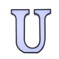 thumbnail image 2 of RKSTN Night Light Creative LED Letter Lights Night Light Plastic English Letters Light Lamp Decor Led Lights, 2 of 5
