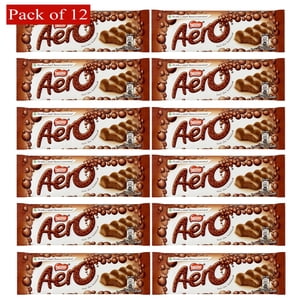 Aero Bubbly Barre de lait (40g X 12 Boîte de 12