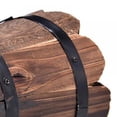 thumbnail image 4 of Retro Wooden Bucket Barrel Planters Wooden Planter Barrel Set  Real Wood Indoor/Outdoor Flower Pot w/ Holes  Different Sizes  Large Garden Container Box, 4 of 4