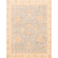thumbnail image 1 of Ahgly Company Indoor Rectangle Abstract Deep Peach Orange Oriental Area Rugs, 7' x 9', 1 of 6