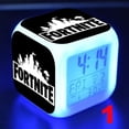 thumbnail image 1 of Amyove Fortnite Game Figures Color Changing Night Light Alarm Clock Kids Toy Gift, 1 of 8