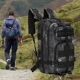 thumbnail image 3 of Portable Hiking Backpack Daypack Adventure Bag Travel School Survival 30L Geometric, 3 of 8