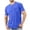 Bleu Clair, variante sur Lmnyox T-Shirt de Base à Manches Courtes et Col Rond pour Hommes, Chemises Classiques Mode d'Été, Couleur Unie, T-Shirt Décontracté avec Poche