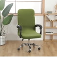 thumbnail image 4 of Solid Color Brushed High Elastic Chair Cover Soft And Comfortable Chair Seat Cover -proof And Dirt- Chair Slipcover Suitable For Dining Chair, 4 of 9