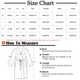 thumbnail image 5 of Womens Soft Warm Robe, Fleece Thick Long Sleeve Bathrobe, Unisex Fall Winter Flannel Pajamas Robes with Pockets Gray XL, 5 of 5
