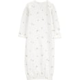 thumbnail image 3 of Carter's Child of Mine - Robe bébé à feuilles blanches, 3 of 4