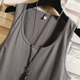 thumbnail image 4 of EGNMCR Débardeurs Homme Homme Entraînement Physique Ample Sans Manches Musculation Col Rond Gilet Débardeurs, 4 of 6