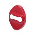 thumbnail image 4 of Unique Bargains 4 Pcs Verrous de Porte de Voiture Capuchons Protecteurs pour Toyota Highlander Carola Camry RAV4 Reiz Rouge Acier Inoxydable, 4 of 6