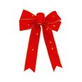thumbnail image 1 of Christmas Tree Topperlarge Led Christmas Wreath Bows Led Christmas Wreath Bows Red Velvet Bows with Led Lights Christmas Tree Decoration Bows Front Door Happy New Year Christmas, 1 of 6