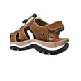 thumbnail image 4 of Woobling Sandale de Pêcheur Antidérapante pour Homme, Sandales à Cordon, Chaussures de Conduite Légères, Chaussures de Mode pour Homme à Bout Fermé, Brun Foncé 9, 4 of 8