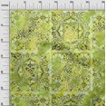 thumbnail image 3 of oneOone Polyester Spandex Lime Green Fabric Asian Fabric For Sewing Printed Craft Fabric By The Yard 56 Inch Wide, 3 of 4