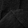 thumbnail image 3 of Yuyuzo Cardigans for Women Sherpa Fuzzy Open Front Fleece Hooded Jackets Winter Warm Outwear Soft Coats, 3 of 6