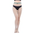 thumbnail image 1 of XZNGL Womens Fashion Socks Color Fashionable Perforated Socks Super Elastic Fishing Net Socks Toe Dense Mesh Socks, 1 of 2