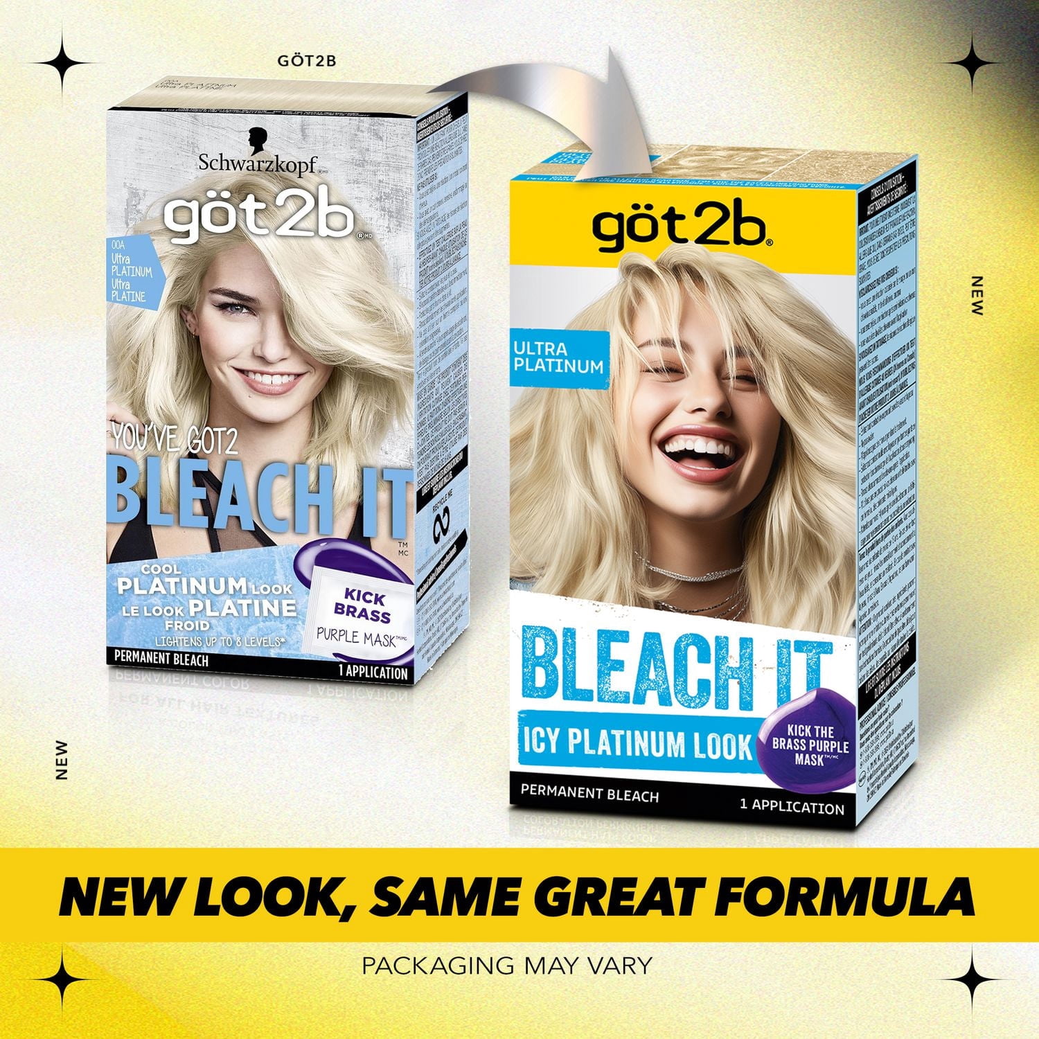 Got2b Bleach It Coloration Permanente, 00A Ultra Platine