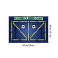thumbnail image 2 of Bathroom Rugs Football Training Mat Football Footstep Training Floor Mat Diatom Mud Indoor Sound Insulation Fitness Mat Sports Control Ball Step Footwork Performnce Mat Outdoor Mats for Front Door, 2 of 3