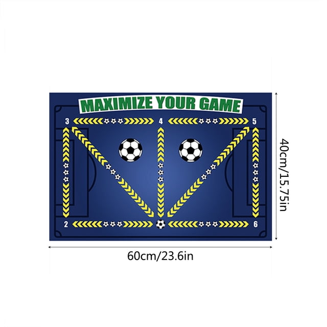 Birdeem Football Training Mat Football Footstep Training Floor Mat Diatom Mud Indoor Sound Insulation Fitness Mat Sports Control Ball Step Footwork Performnce Mat