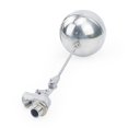 thumbnail image 2 of Valve Flottante Réglable en Acier Inoxydable 304 1/2 Pouces 3/4 Pouces 1 Pouces Réservoir d'Eau Coudé Valve Flottante Cuve/débit, Facile à Installer, 2 of 6