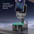 thumbnail image 3 of Xingzhi Wireless Bluetooth Speaker Stand For Mobile Devices And Dual Adjustable Angle Black, 3 of 6