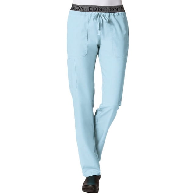 EON Women's COOLMAX Logo Elastic Drawstring Waistband Scrub Pant