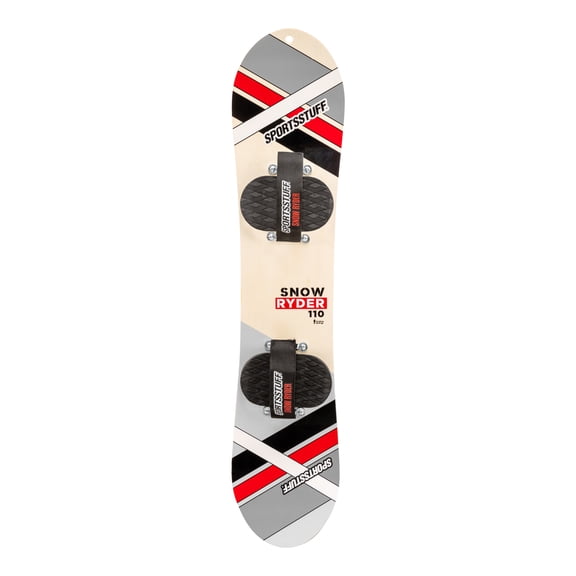 Snowboard Airhead Snow Ryder - 110 cm, tous âges, niveau débutant, marron