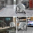 thumbnail image 2 of CHOK Industrial Fan Cover Outdoor Floor Fan Cover for Warehouse Factory Round Fan 24-30 Inch with Drawstring, 2 of 4