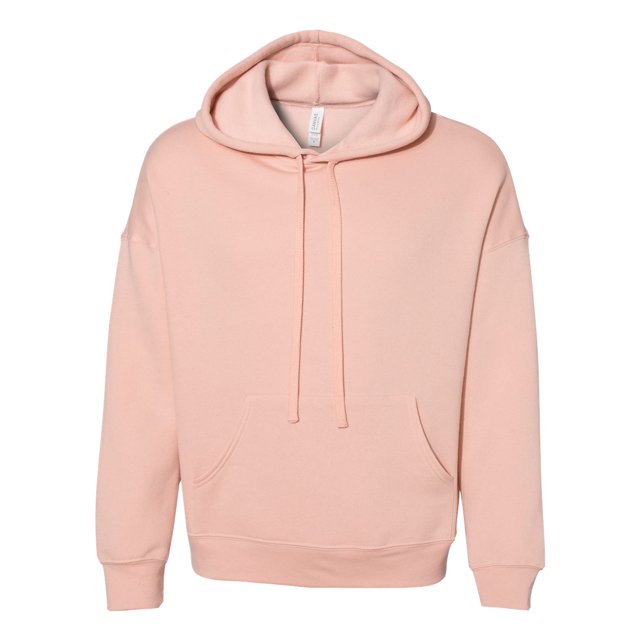 BELLA+CANVAS Chandail à Capuchon en Molleton Éponge pour Hommes DTM 3729, L, Pêche