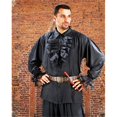 thumbnail image 1 of The Pirate Dressing C1090 John Calles Chemise - Noir - 2TG, 1 of 1