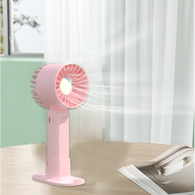Fwttom Portable Small Fan, Mini Circulator Fan 3 Speed Small Room Portable Desktop Table Cool Fan Powered By USB for Home Office Car Outdoor Travel