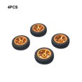 thumbnail image 4 of maskred 4pcs/set RC Car Wheel Rim Tire Modification Parts For 1/28 Wltoys K969 RC Car Vehicle Upgrade Wheel Gold 1Set, 4 of 6