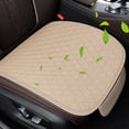 thumbnail image 3 of Cheap Seat, Car Seat Cushion Set of 3, Non-Slip Car Seat Pad for Summer Breathable and Refreshing, Pack of Car Seat Cushion for Front and Back Seat, Beige, Front:51x50cm，Rear :134x50cm, 3 of 9