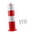 thumbnail image 1 of HILABEE Safe Bollard Post,Traffic Bollard Safe Barrier Warning Post Parking Barrier, D, 1 of 9