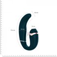 thumbnail image 3 of Adrien Lastic My G Suction Vibrator, Teal, 3 of 3