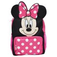 thumbnail image 2 of Girls Minnie Mouse Cargo Backpack with Bow & Ears Pink 12", 2 of 2