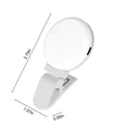 thumbnail image 3 of RKSTN Lights Ring Light, Selfie Light Rechargeable Large Capacity Battery Portable 60 LED Adjustables Brightness Clip On Light For Phone, Laptop, For Makeup Lights, 3 of 8