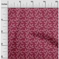 thumbnail image 1 of oneOone Tissu Popeline de Coton Imprimé Feuilles Bloc 56 Pouces de Large, 1 of 4