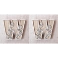 thumbnail image 1 of 5 Inch Wooden Letters for Wall Decoration – for 's Room Craft Projects Name Signs Weddings and Home ,2 Pack, 1 of 6