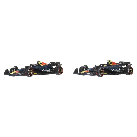 Hot Wheels Coffret de 2 voitures de Formule 1, Oracle Red Bull Racing