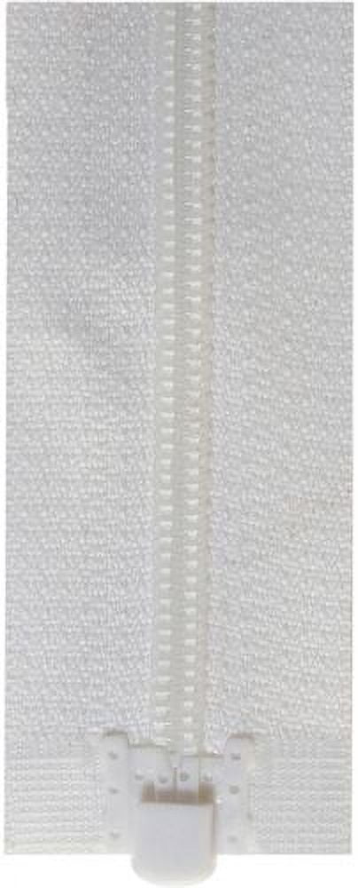 COSTUMAKERS Lightweight fermeture éclair séparable 35 cm (13.8 in), blanc