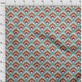 thumbnail image 3 of oneOone Polyester Tissu Lycra Style Argyle Tissu Imprimé Ikat par la Cour 56 Pouces de Large, 3 of 4