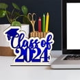 thumbnail image 1 of EGNMCR Room Decor, Home Decor 2024 Graduation Season Wooden Setup Holiday Home Decoration Wooden Sign Graduation Party Desktop Decoration Display items, 1 of 5