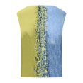 thumbnail image 3 of Birdeem Womens Summer Casual Design V-Neck Button Print Undershirt, 3 of 6