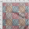 thumbnail image 3 of oneOone Viscose Chiffon Beige Fabric Stripes Craft Projects Decor Fabric Printed By The Yard 42 Inch Wide, 3 of 4