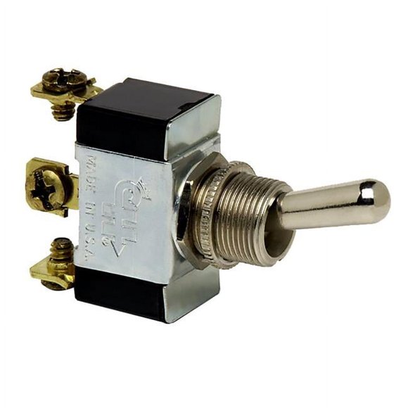 Cole Hersee 5586-BP On-Off-On SPDT 3 Screw Heavy Duty Toggle Switch