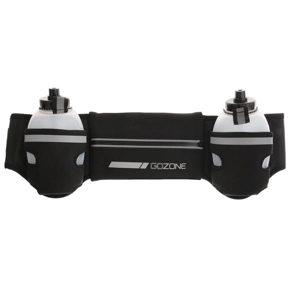 GoZone Hydration Waist Pack Belt – Black/Grey