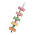 thumbnail image 2 of Yinanstore Chickadee for Parrots Bird Hamster Rabbit Guinea Pig, Hamster Cage Hanging Decoration , 3#, 210x45mm 3, 2 of 5