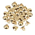 thumbnail image 2 of jifeng 200 Pcs Pendentifs Boule en Forme de Cloche Perles Pendentifs Or, 2 of 9